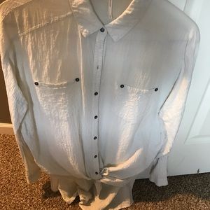 Free people button down